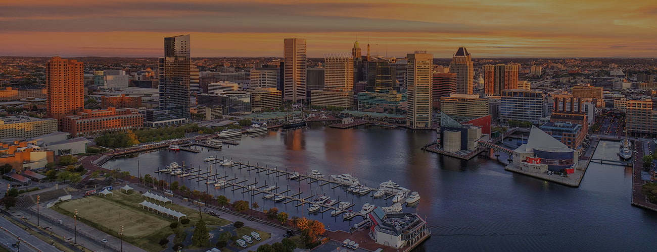 Baltimore, Maryland Skyline